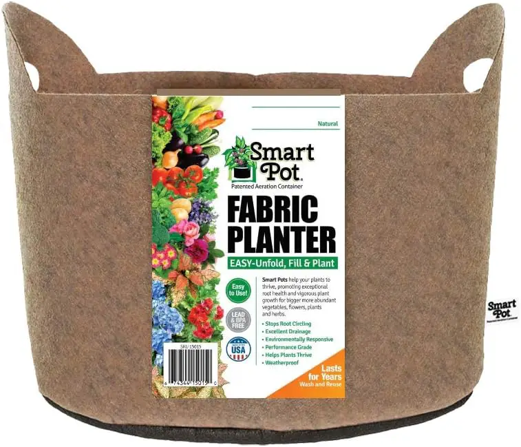 fabric container gardening