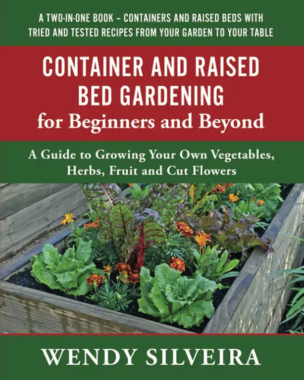 Books on container and vegetable gardening