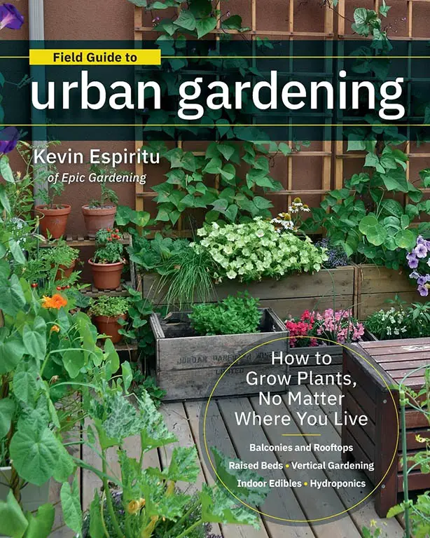 Books on container and vegetable gardening