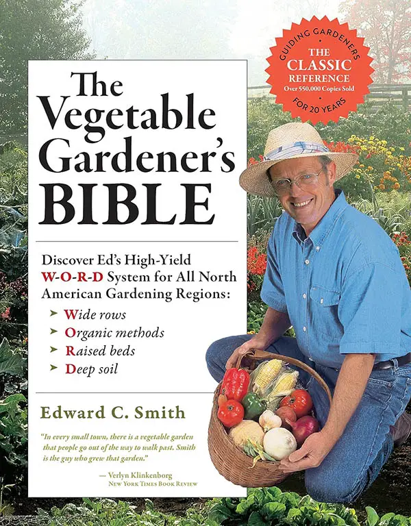 Books on container and vegetable gardening