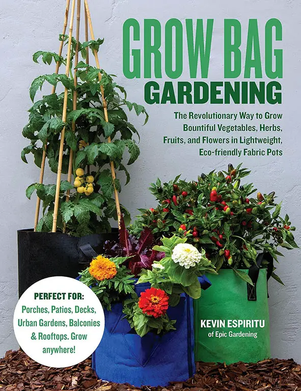 Books on container and vegetable gardening